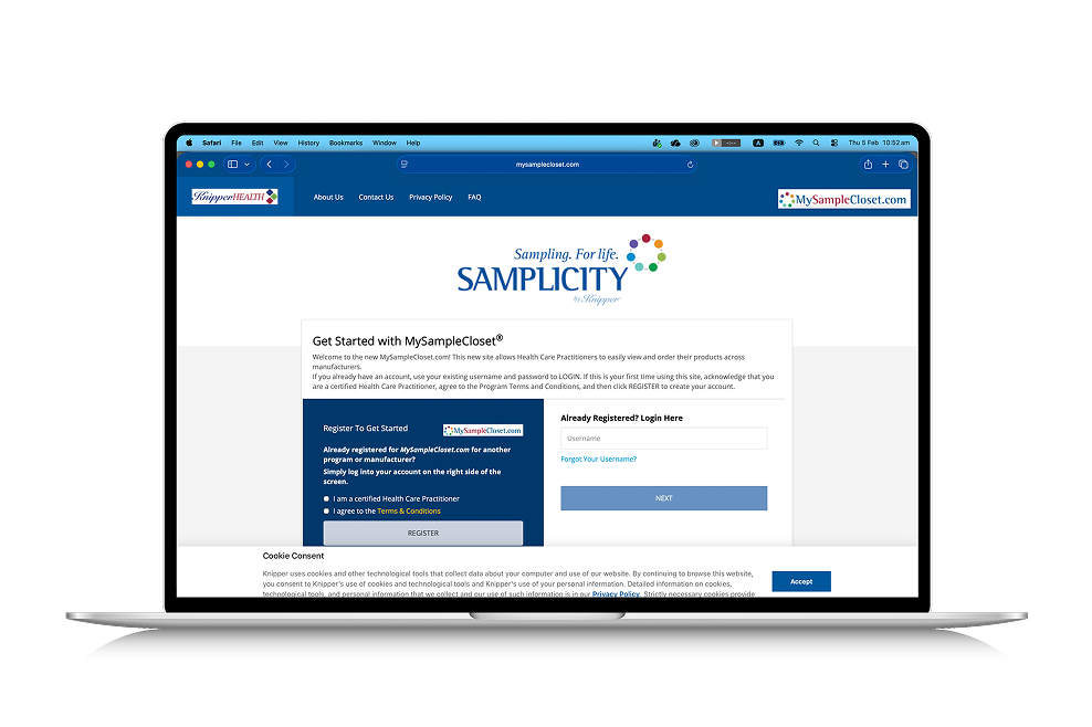 MySampleCloset Laptop